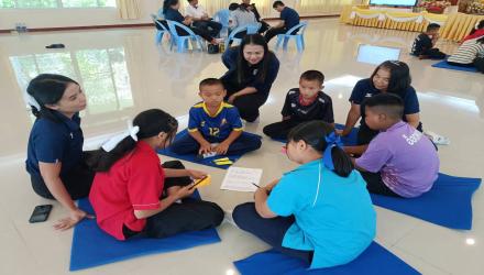ศูนย์คุณธรรมหนุนนักเรียนแกนนำเครือข่ายโรงเรียนคุณธรรมจังหวัดเชียงราย อบรมเชิงปฏิบัติการโครงงานคุณธรรม 