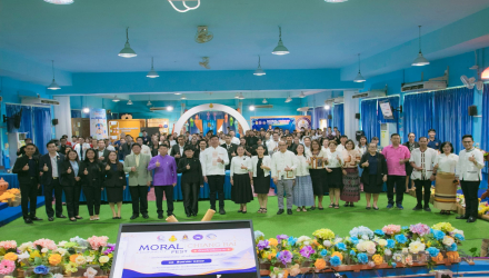  ศูนย์คุณธรรมหนุนเครือข่ายโรงเรียนคุณธรรมเชียงราย “โชว์ แชร์ เชื่อม MORAL CONNECT FEST CHIANG RAI” มุ่งจุดประกายคุณธรรมสร้างสังคมยั่งยืน